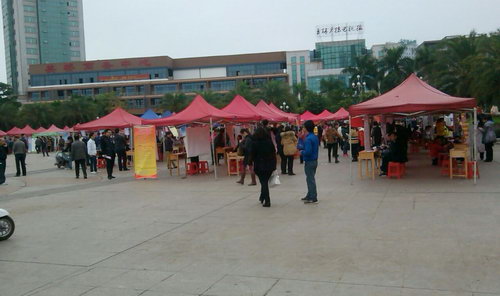 參加玉林市2015年“春風(fēng)行動(dòng)”企業(yè)用工大型招聘會(huì)